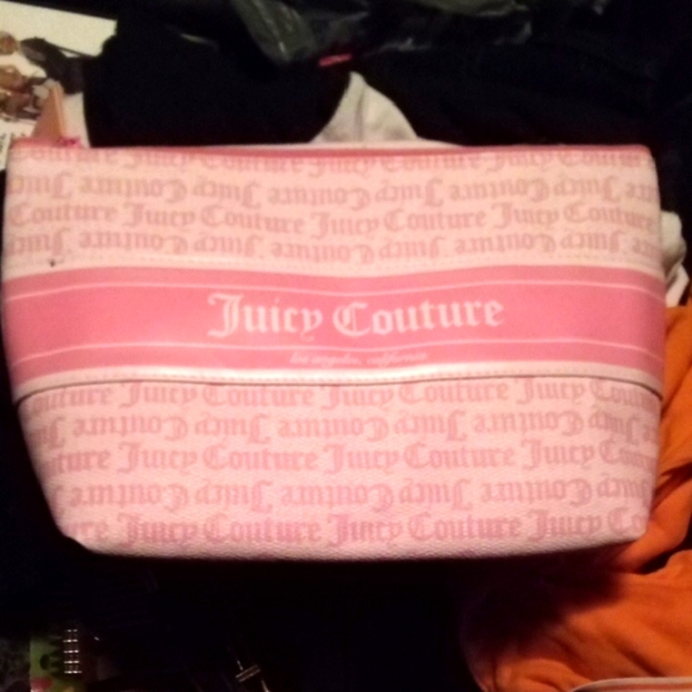 Juicy Couture Pink Cosmetic Bag